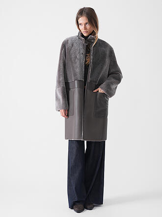 EMPORIO ARMANI | Lammfellmantel