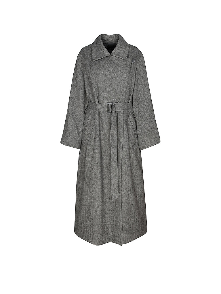 EMPORIO ARMANI Trenchcoat  grau | 36