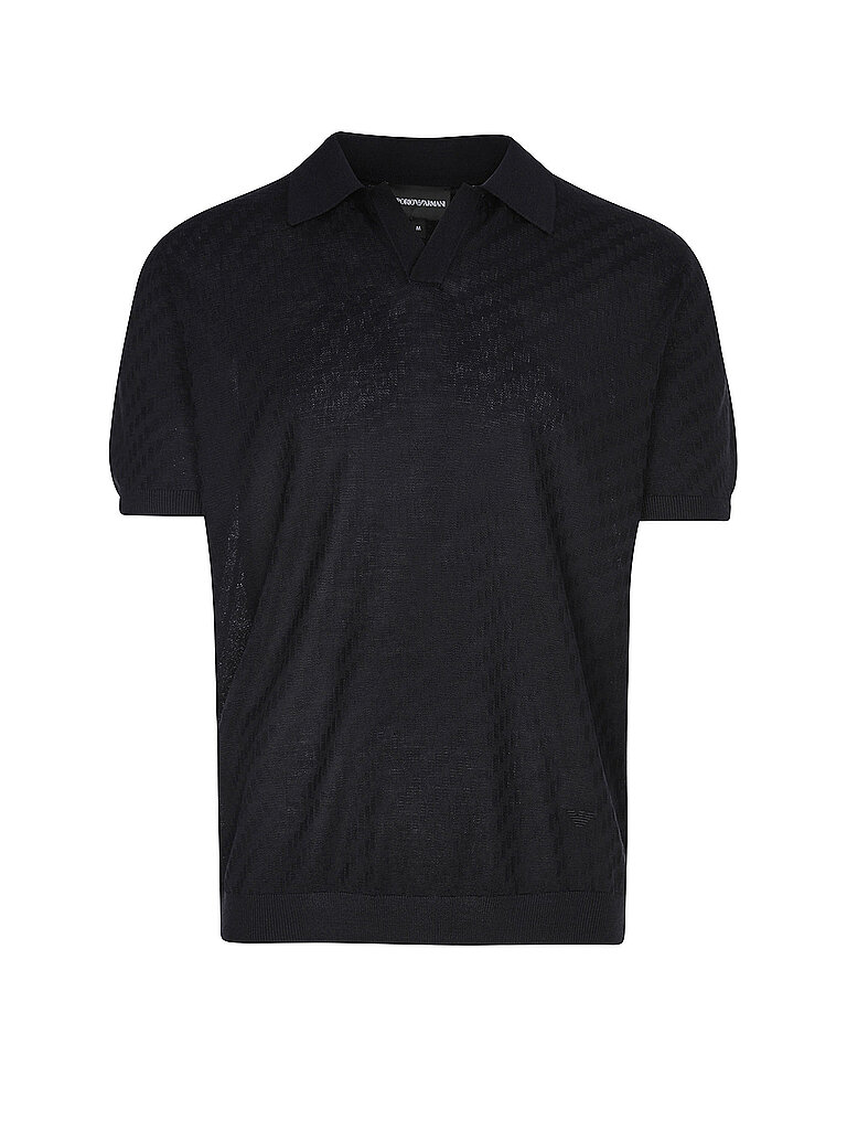Emporio Armani Herren Dunkelblau Poloshirt | Xxl