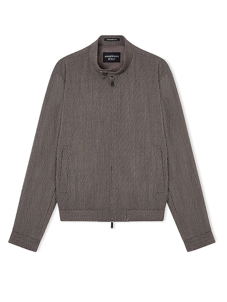 Emporio Armani Herren Beige Blouson | Größe 54