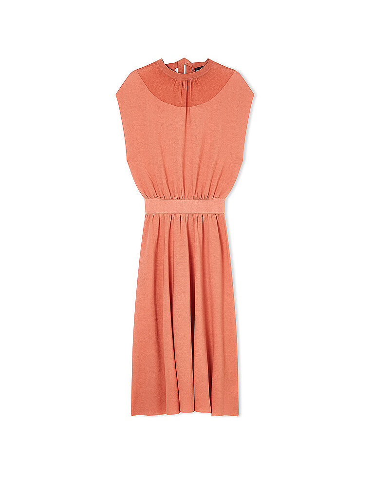 EMPORIO ARMANI Maxikleid  dunkelrot | 40