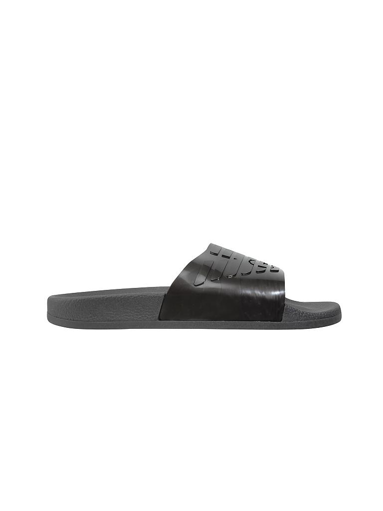 EMPORIO ARMANI | Badeschuhe - Sandale "Slider" | grau