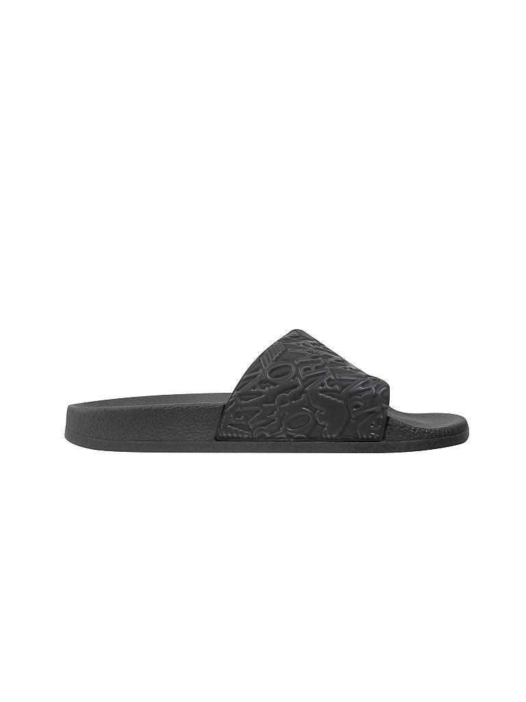 EMPORIO ARMANI | Badeschuhe - Sandale "Slider" | schwarz
