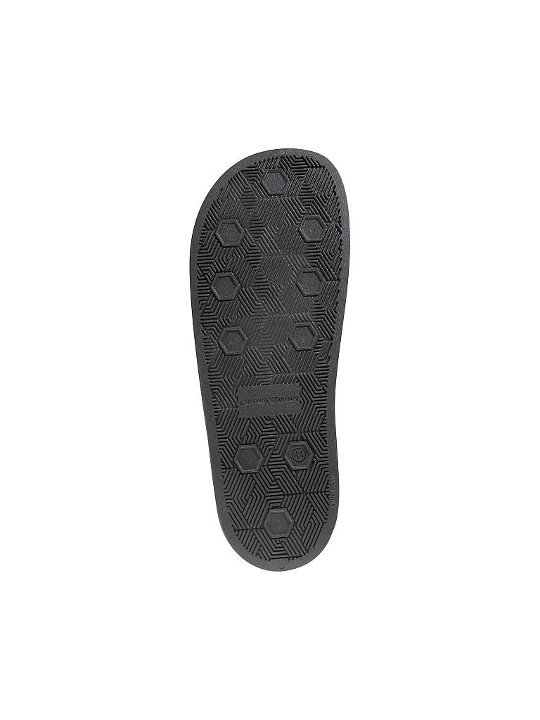 EMPORIO ARMANI | Badeschuhe - Sandale "Slider" | grau