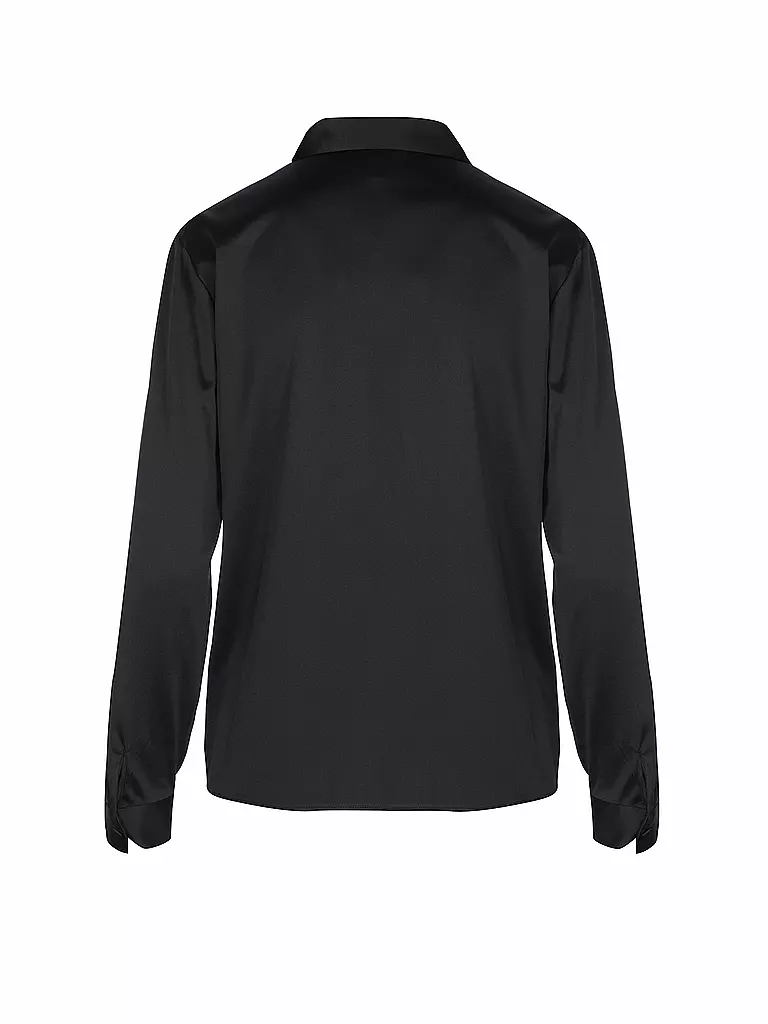 EMPORIO ARMANI | Bluse Seide  | schwarz