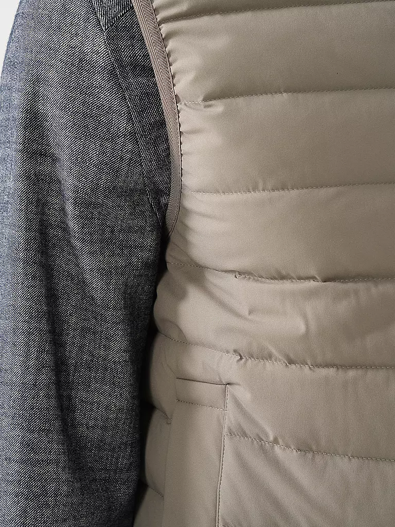 EMPORIO ARMANI | Daunen Steppgilet | grau
