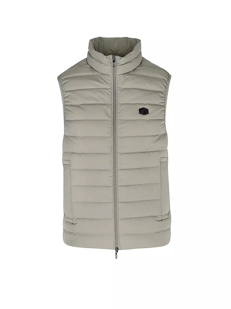 EMPORIO ARMANI | Daunensteppgilet  | hellgrau