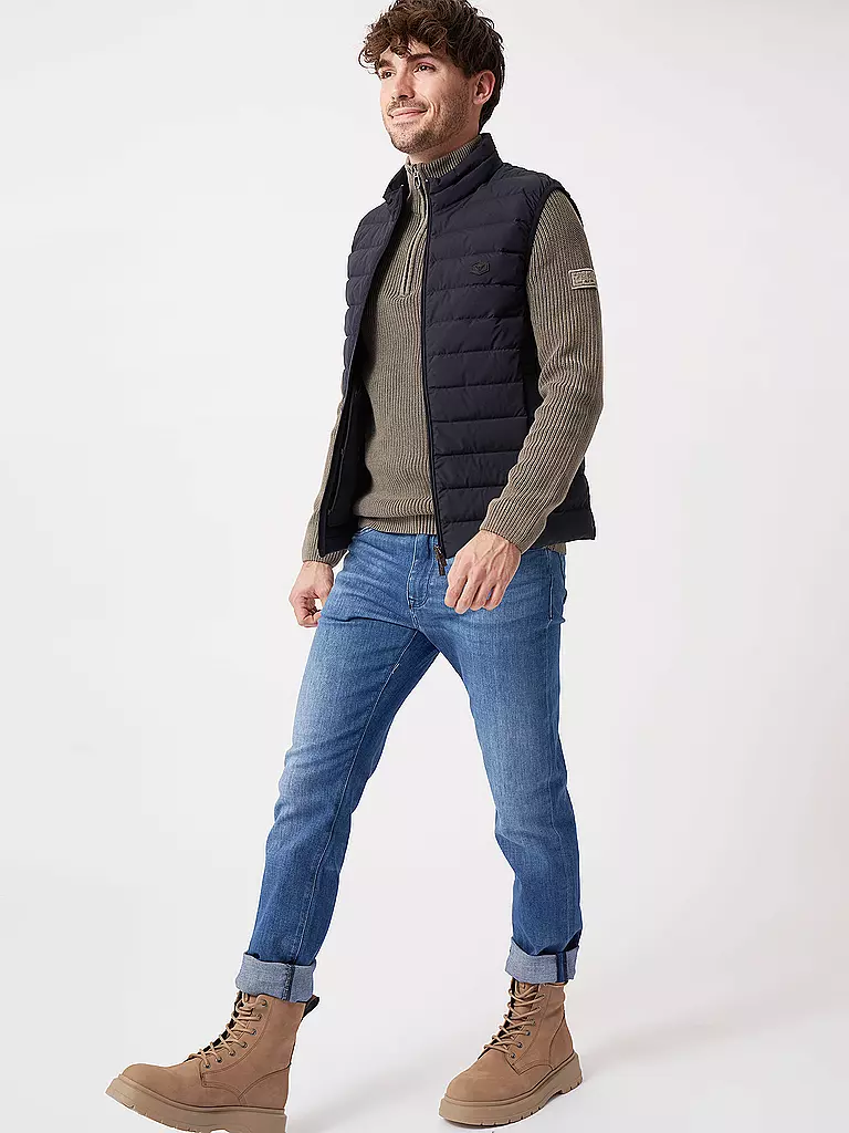 EMPORIO ARMANI | Daunensteppgilet  | dunkelblau