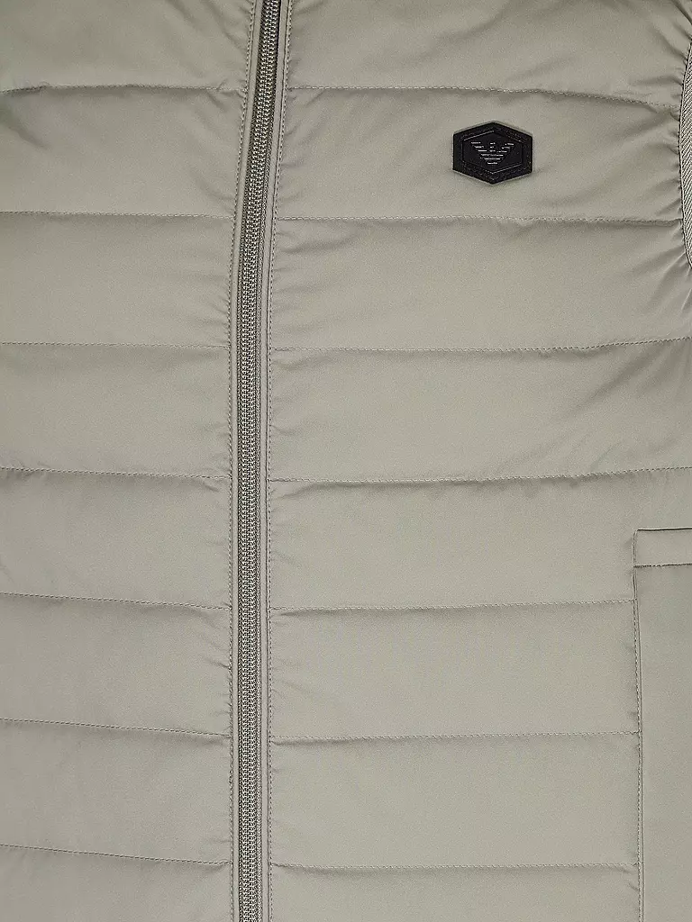 EMPORIO ARMANI | Daunensteppgilet  | hellgrau