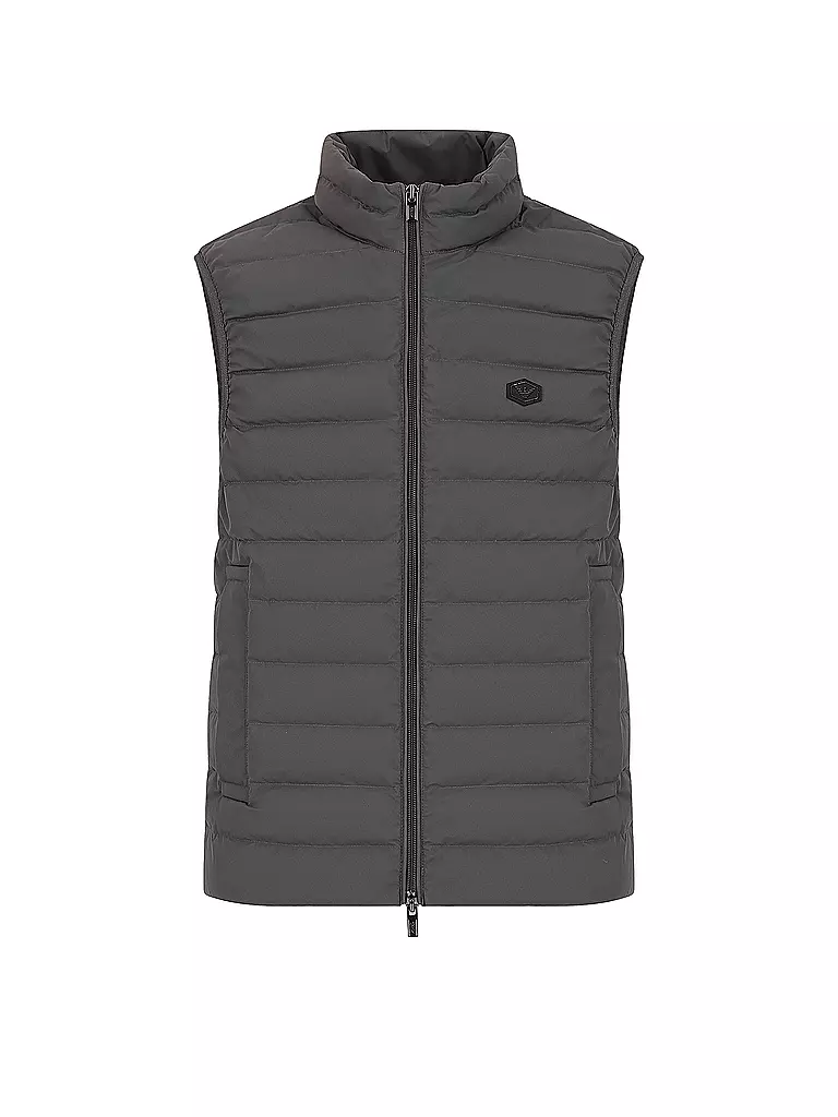 EMPORIO ARMANI | Daunensteppgilet | grau