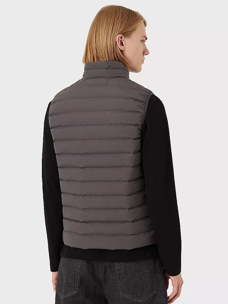 EMPORIO ARMANI | Daunensteppgilet | grau