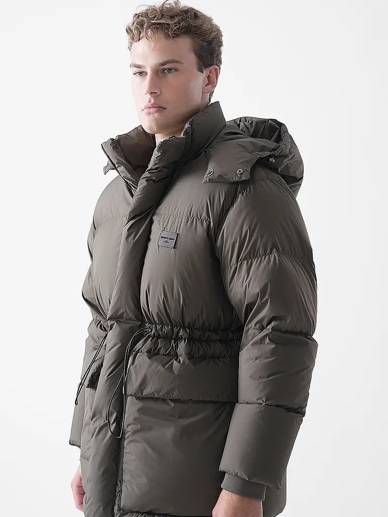 EMPORIO ARMANI | Daunensteppjacke  | Olive