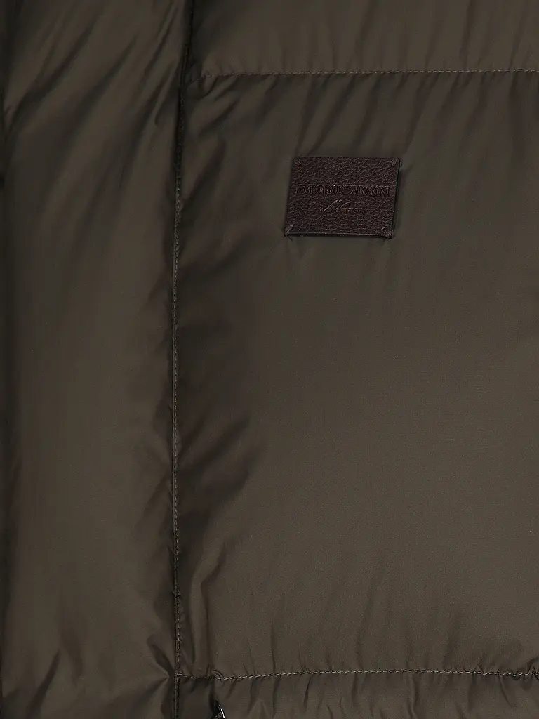 EMPORIO ARMANI | Daunensteppjacke  | Olive