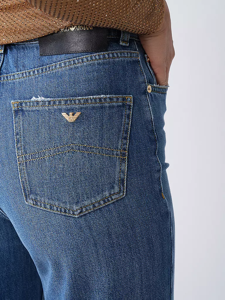 EMPORIO ARMANI | Jeans Wide Leg  | blau