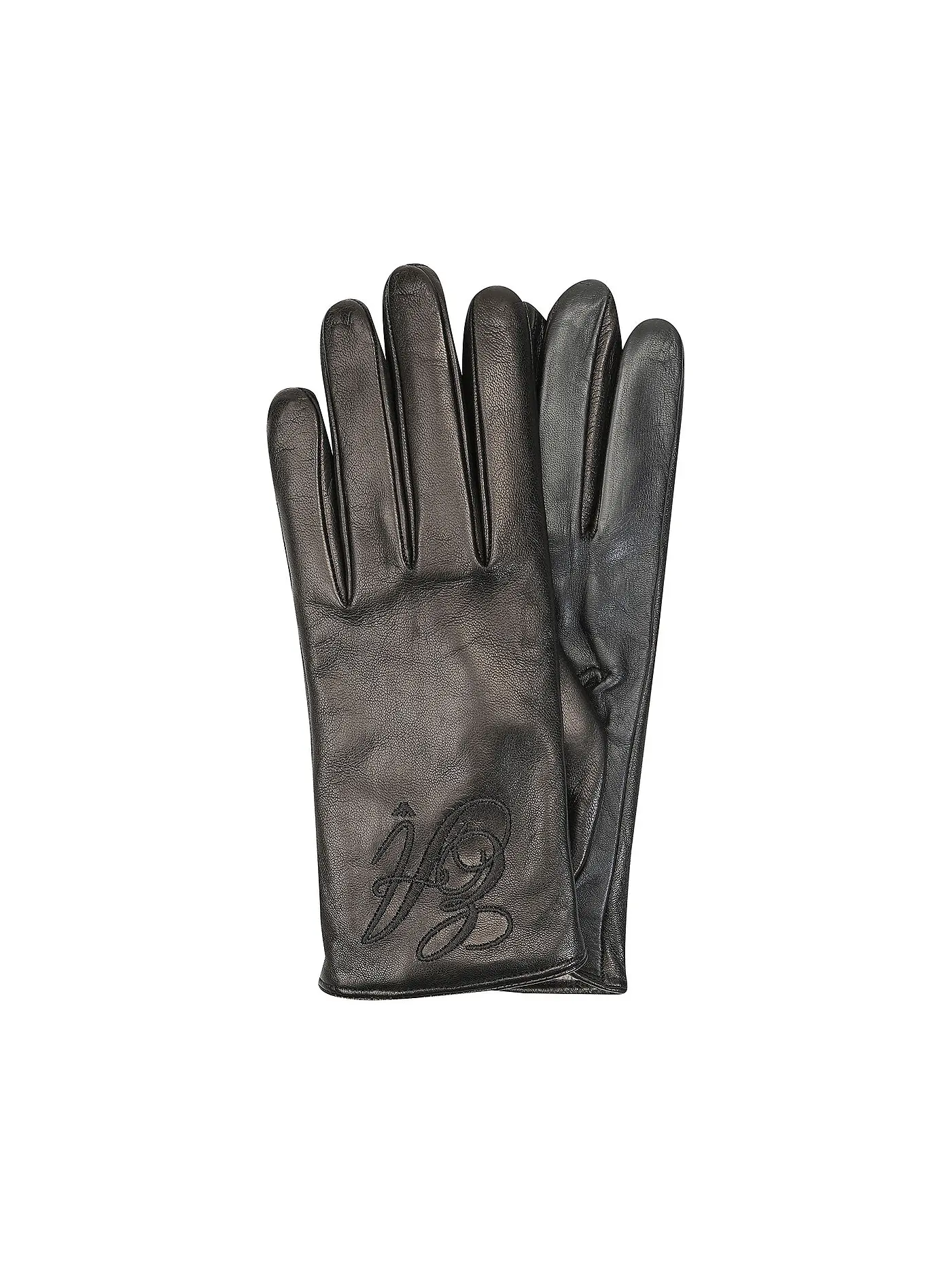 EMPORIO ARMANI | Lederhandschuhe  | schwarz