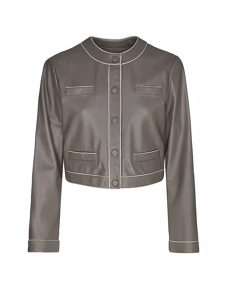 EMPORIO ARMANI | Lederjacke | braun