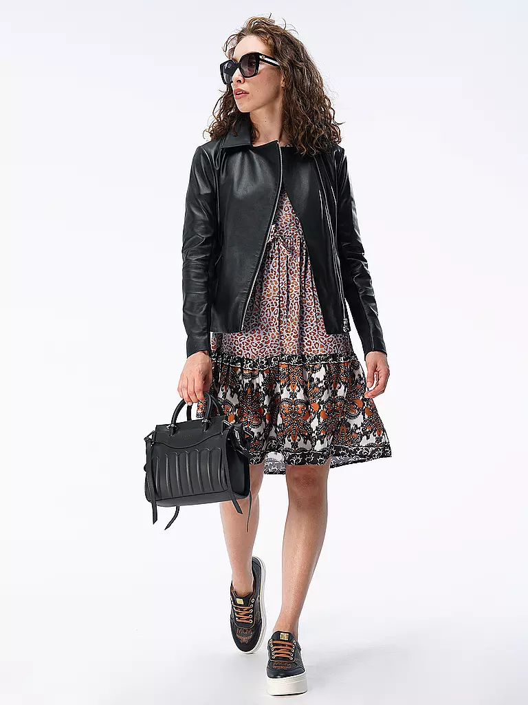EMPORIO ARMANI | Lederjacke | schwarz