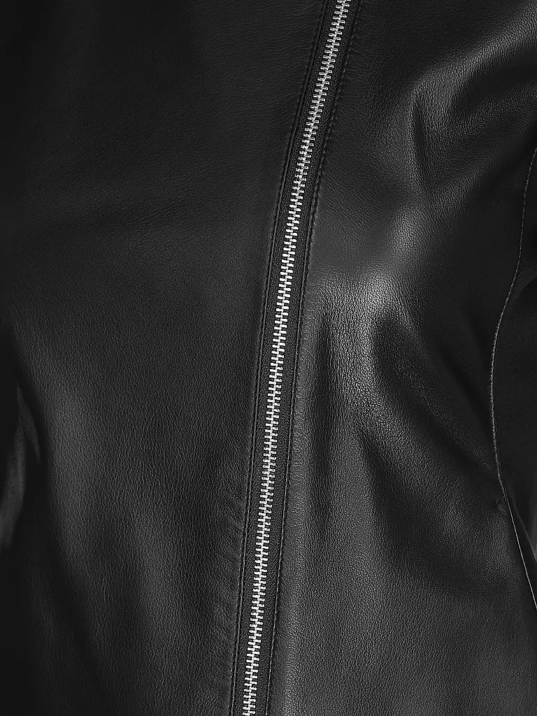 EMPORIO ARMANI | Lederjacke | schwarz