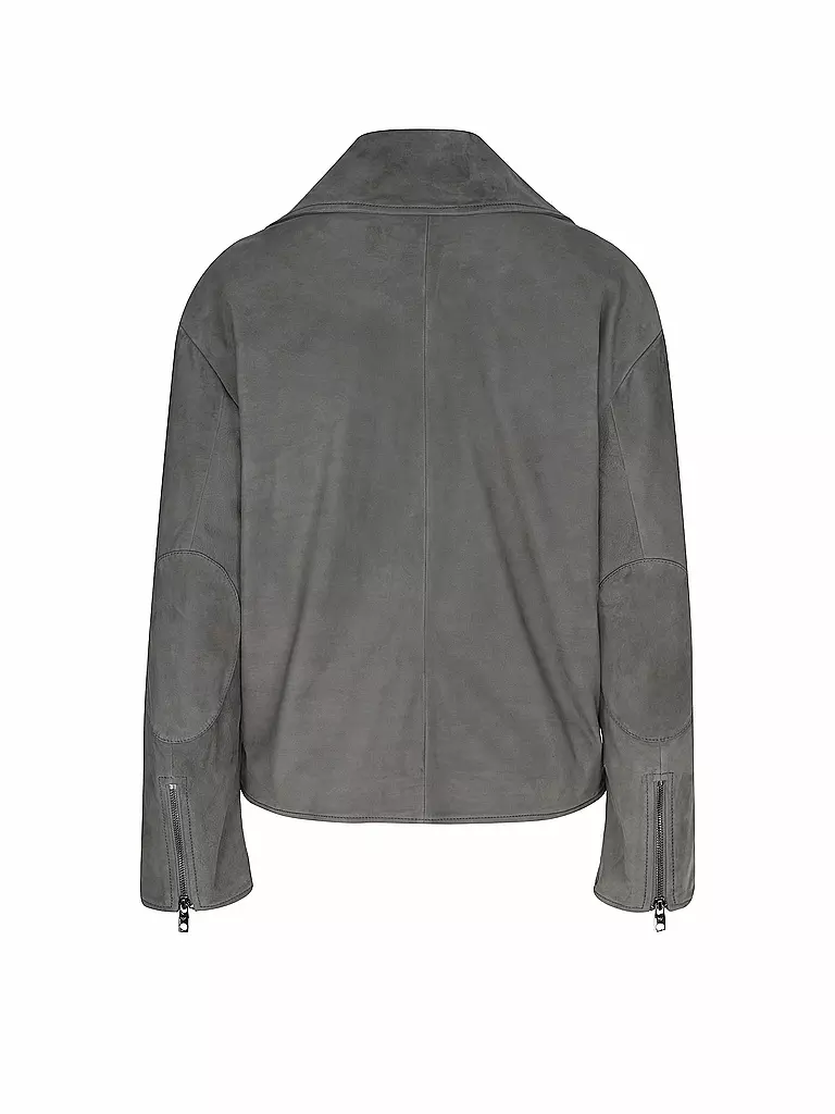 EMPORIO ARMANI | Lederjacke | grau