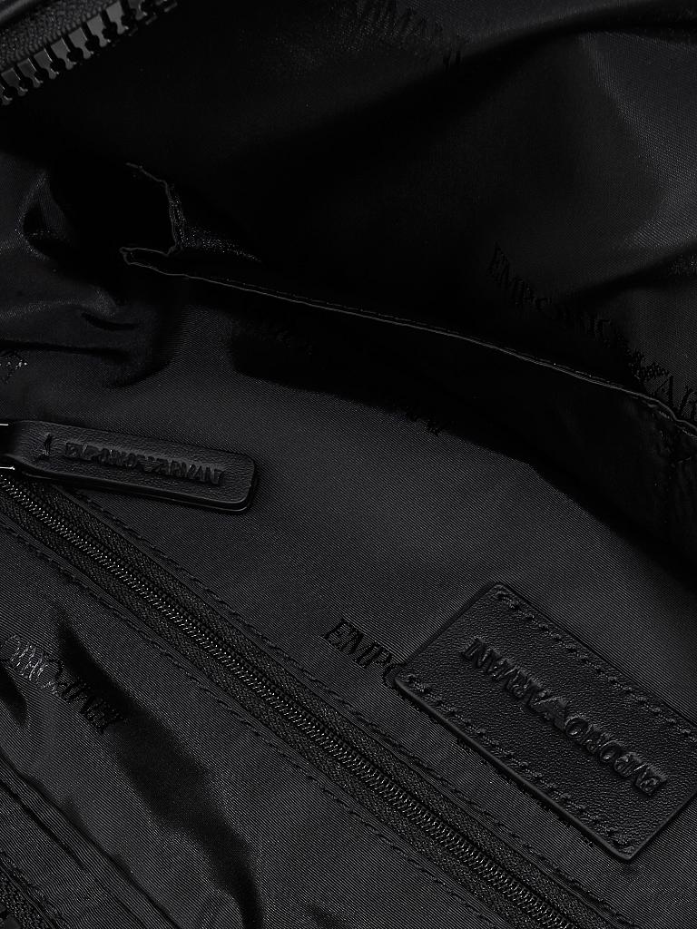 EMPORIO ARMANI | Ledertasche - Laptoptasche | schwarz