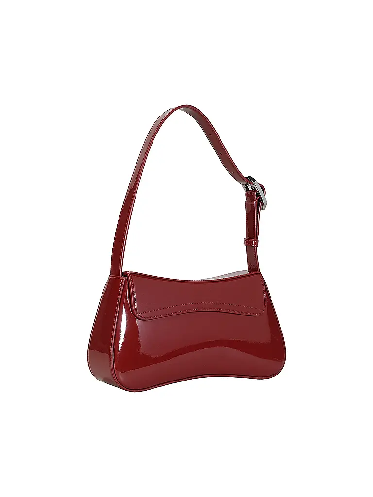 EMPORIO ARMANI | Ledertasche - Mini Bag CASSANDRA Medium | dunkelrot