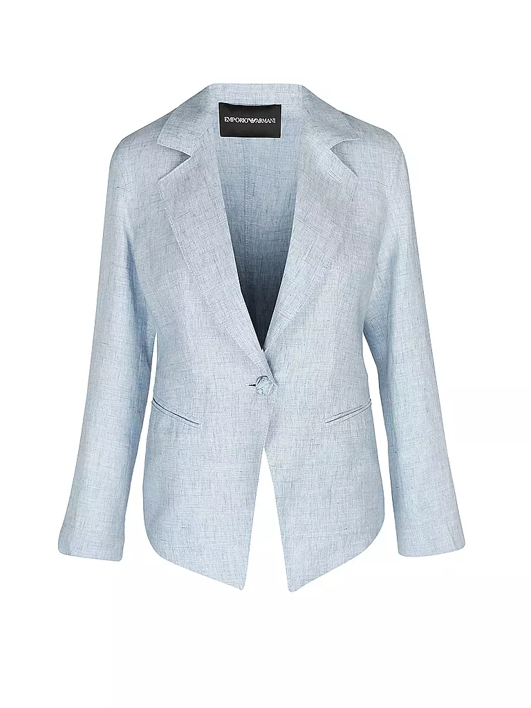 EMPORIO ARMANI | Leinenblazer | grau