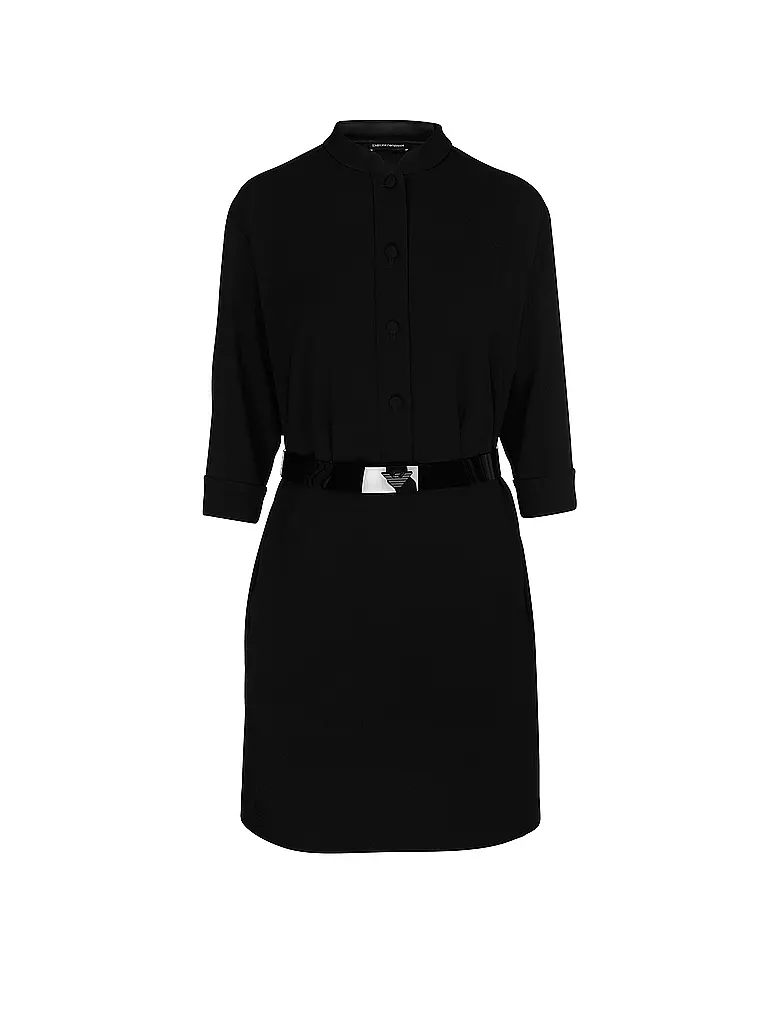 EMPORIO ARMANI | Midikleid  | schwarz
