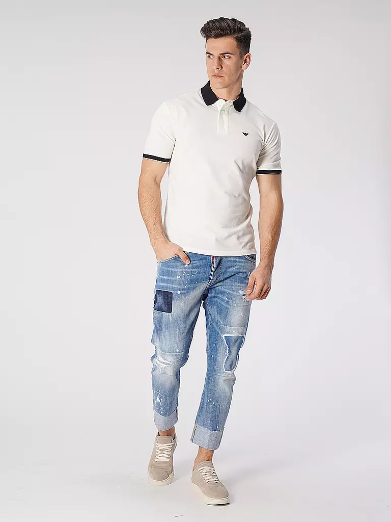 EMPORIO ARMANI | Poloshirt  | weiss