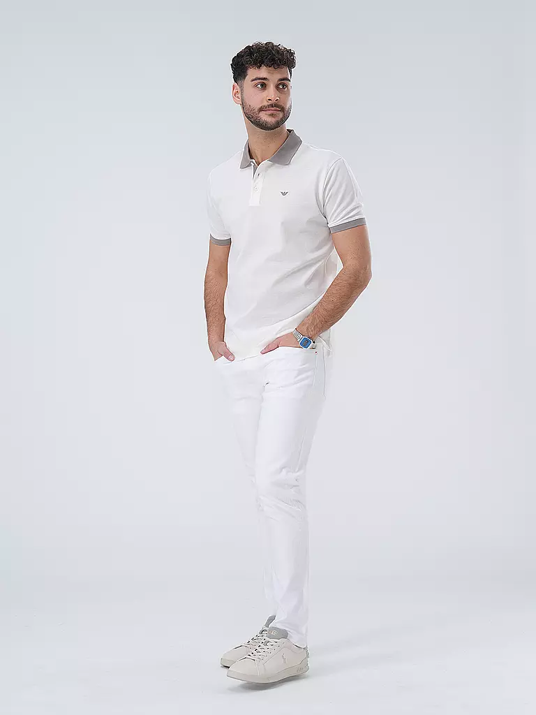 EMPORIO ARMANI | Poloshirt  | weiss