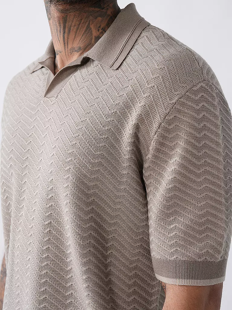 EMPORIO ARMANI | Poloshirt  | beige