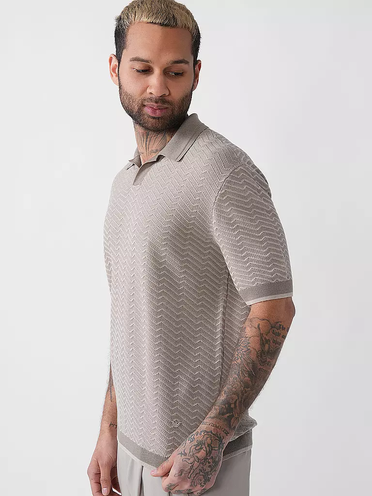 EMPORIO ARMANI | Poloshirt  | beige