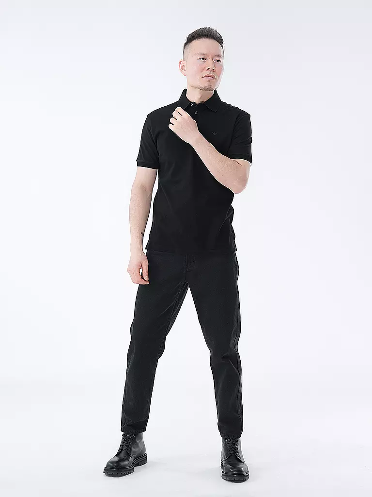 EMPORIO ARMANI | Poloshirt | schwarz