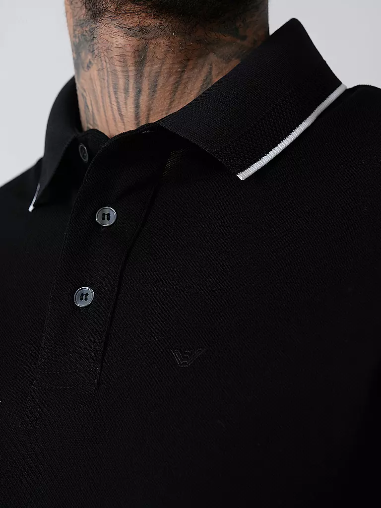 EMPORIO ARMANI | Poloshirt | schwarz