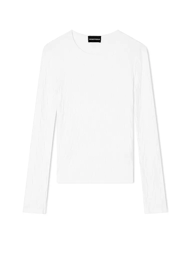 EMPORIO ARMANI | Pullover  | weiss