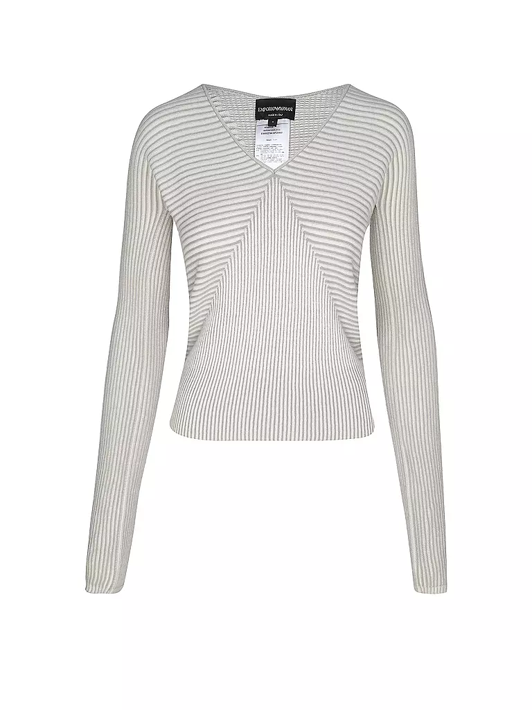 EMPORIO ARMANI | Pullover  | hellgrau