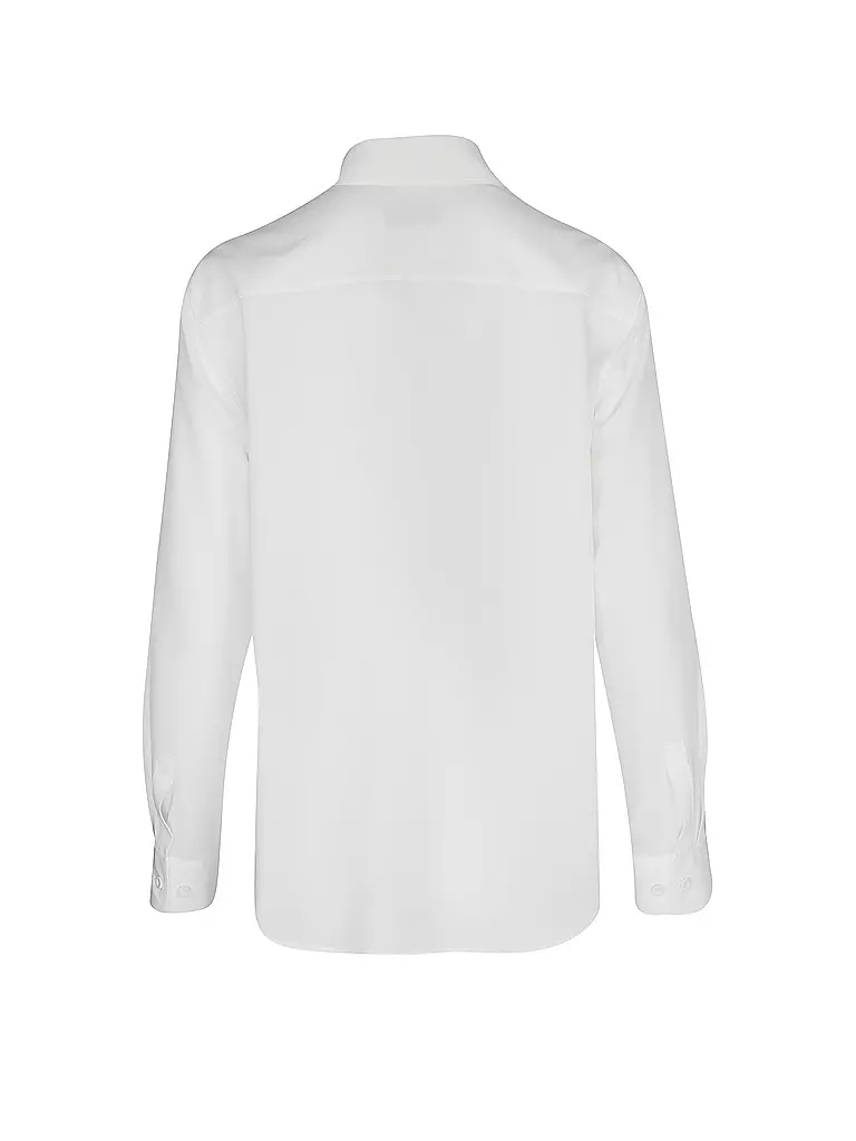 EMPORIO ARMANI | Seidenbluse  | weiss