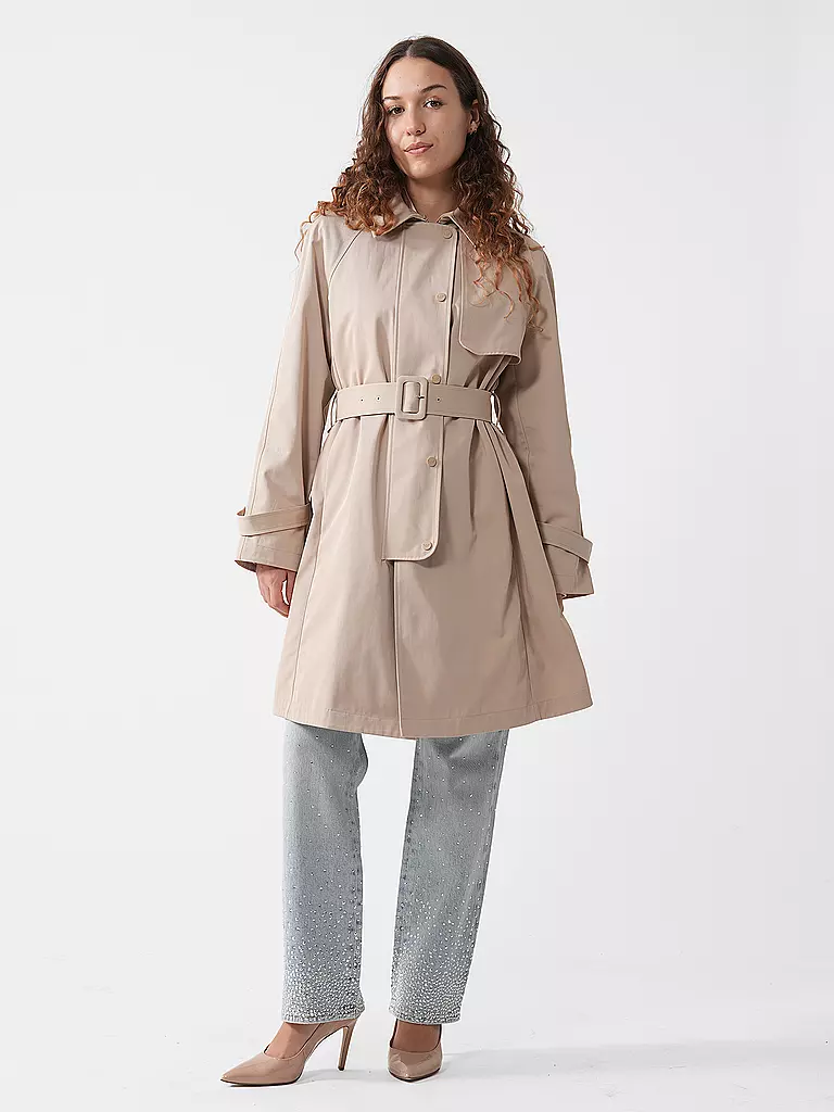 EMPORIO ARMANI | Trenchcoat  | beige