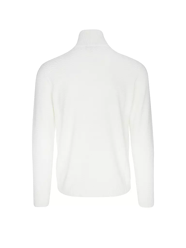 EMPORIO ARMANI | Troyer Pullover  | weiss