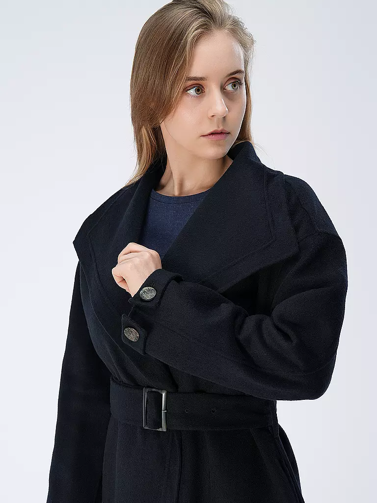EMPORIO ARMANI | Wollmantel | dunkelblau