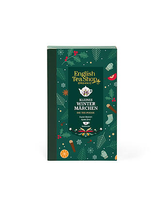 ENGLISH TEA SHOP | Té de invierno, 8 bolsitas, Cuento de invierno, Verde oscuro
