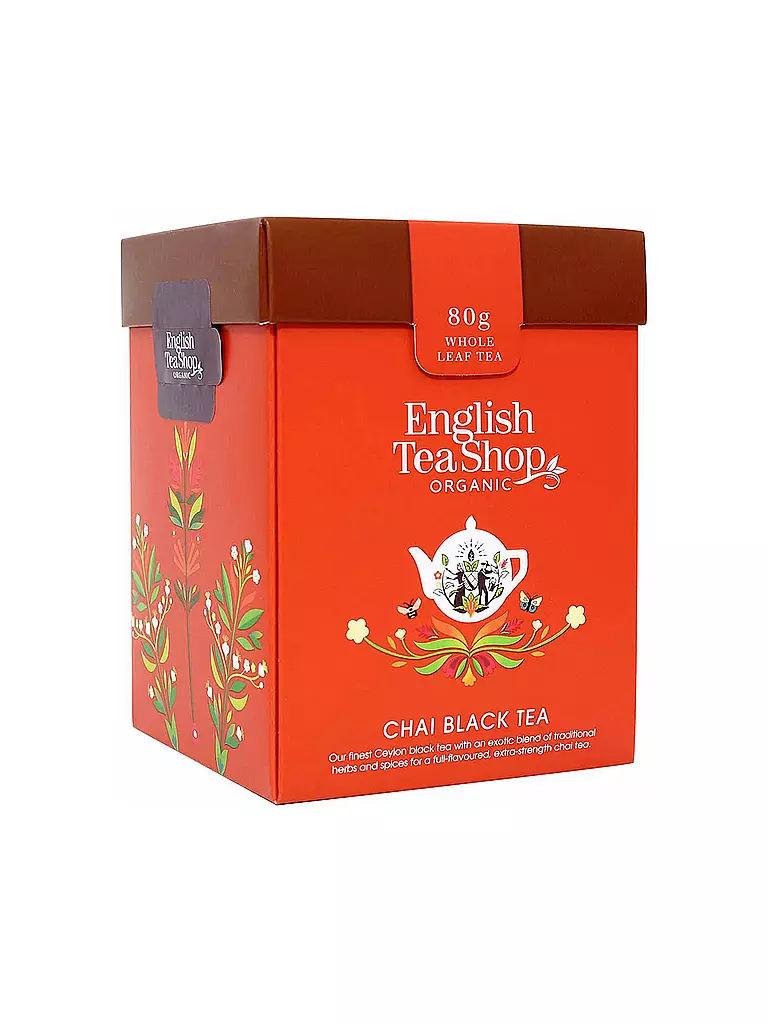 ENGLISH TEA SHOP | Black Tea Chai, BIO, Loser Tee, 80g Box | bunt