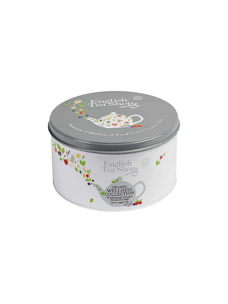 ENGLISH TEA SHOP | Tee Geschenkbox in Metalldose - Wellness Tea Collection 30er | bunt