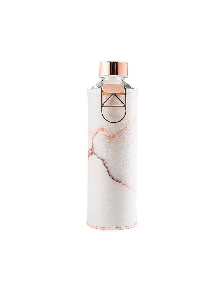 EQUA Trinkflasche - Glasflasche 0,75l Graphit gold