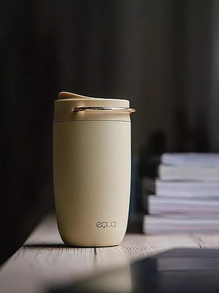 EQUA | Isolierbecher - Thermosbecher 0,3l EQUA CUP BUTTER | beige