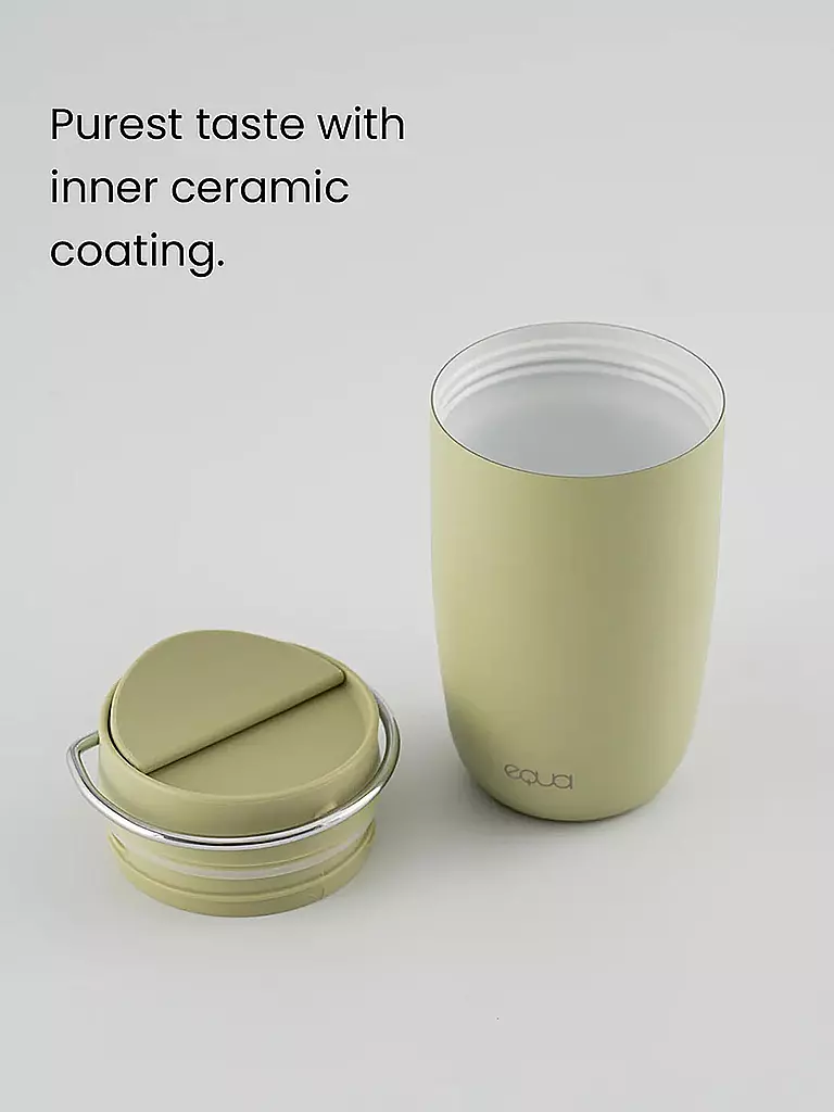 EQUA | Isolierbecher - Thermosbecher 0,3l EQUA CUP MATCHA | hellgrün