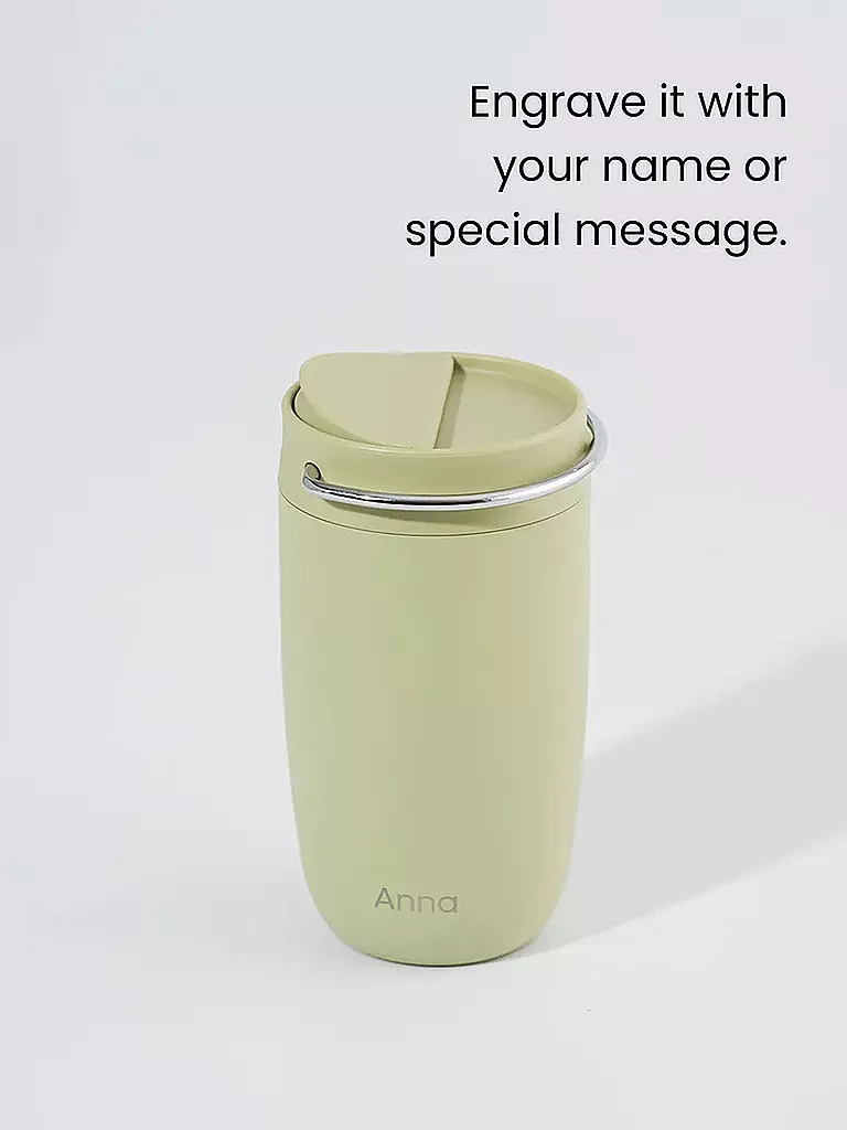 EQUA | Isolierbecher - Thermosbecher 0,3l EQUA CUP MATCHA | hellgrün