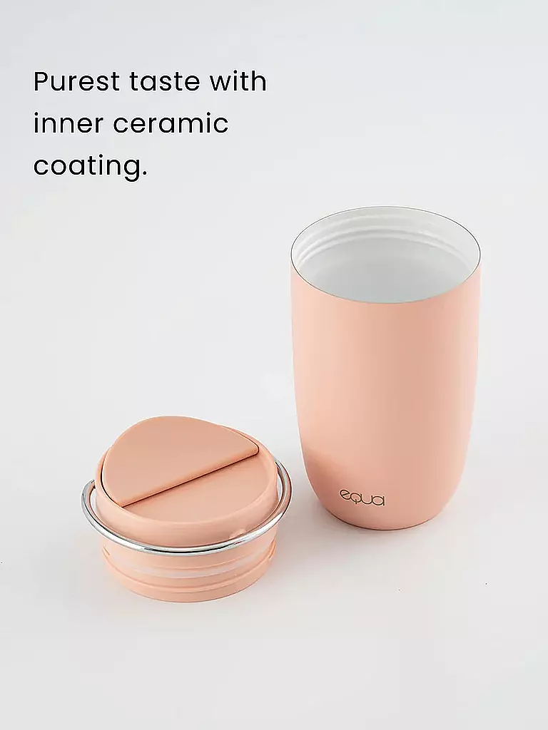 EQUA | Isolierbecher - Thermosbecher 0,3l EQUA CUP ROSE | rosa