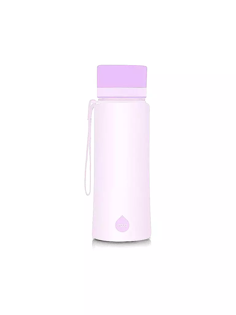 EQUA | Trinkflasche Plain 0,6l Iris | hellgrau