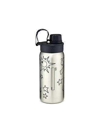 ERGOBAG | Edelstahl Trinkflasche Schwarz