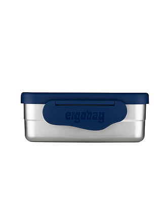 ERGOBAG | Lunchbox Edelstahl blau